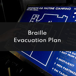 Braille-Evacuation-plan