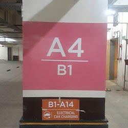 Parking Signage - Equinox Converge Project