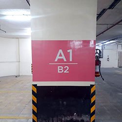 Parking Signage - Equinox Converge Project
