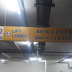 Parking Signage - Equinox Converge Project