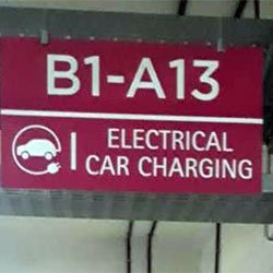 Parking Signage - Equinox Converge Project