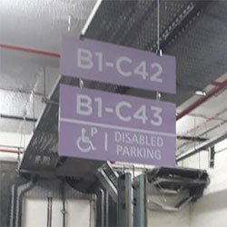 Parking Signage - Equinox Converge Project