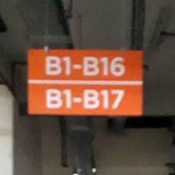 Parking Signage - Equinox Converge Project