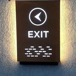 Wayfinding Signage - Equinox Converge Project