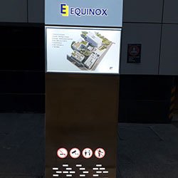 Wayfinding Signage - Equinox Converge Project