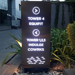 Wayfinding Signage - Equinox Converge Project