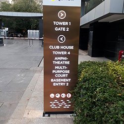 Wayfinding Signage - Equinox Converge Project