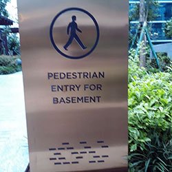 Wayfinding Signage - Equinox Converge Project