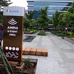 Wayfinding Signage - Equinox Converge Project