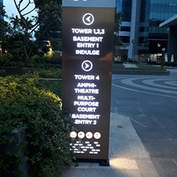 Wayfinding Signage - Equinox Converge Project
