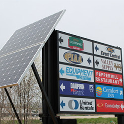 Solar Signage - Converge